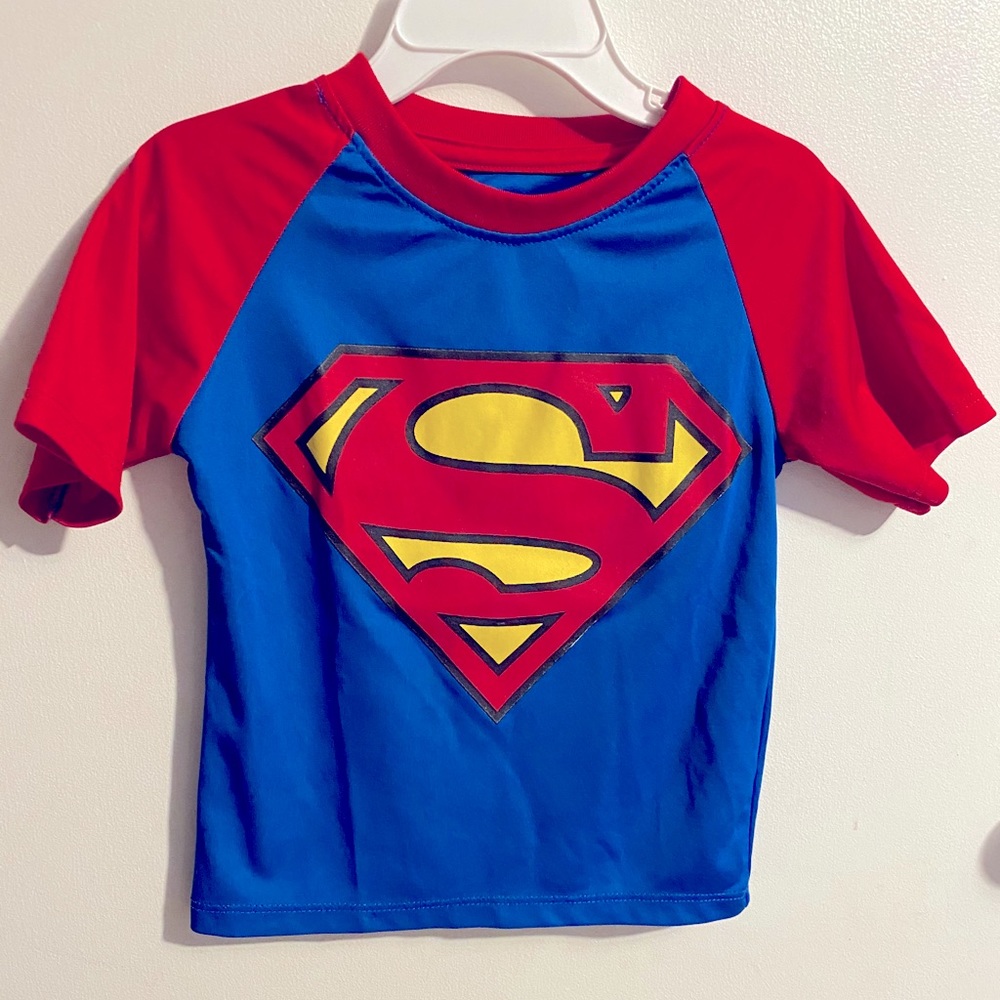 Superman rash guard